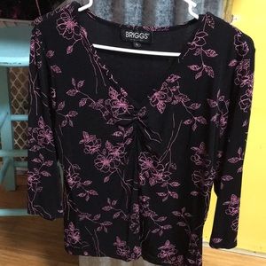 Size L Blouse by BRIGGS NEW YORK!